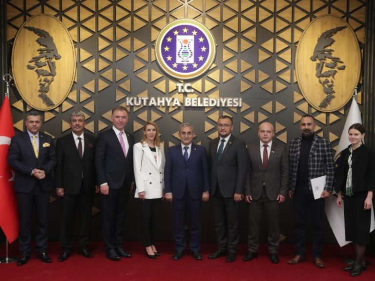 Başkan Alim IŞIK Büyükelçi Vasly Bodnar’ı Ağırladı