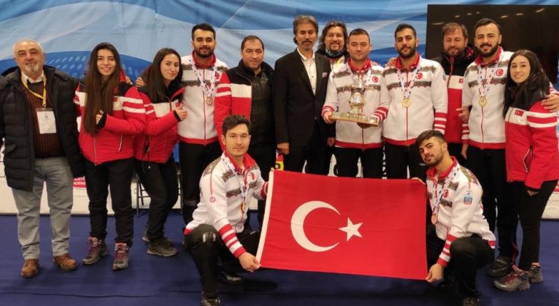 DPÜ’den Türkiye Curling Takımlarının Başarısına Büyük Katkı