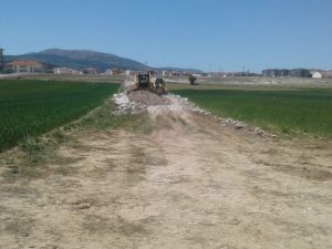 Kütahya Zafertepe Mahallesi Ham Yol Çalışması