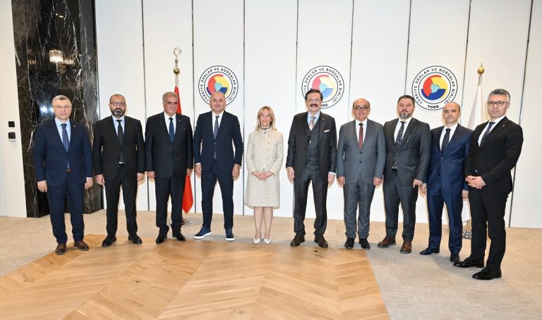 TOBB BAŞKANI’NA KÜTAHYA’NIN LOJİSTİK ÜS TALEBİ İLETİLDİ