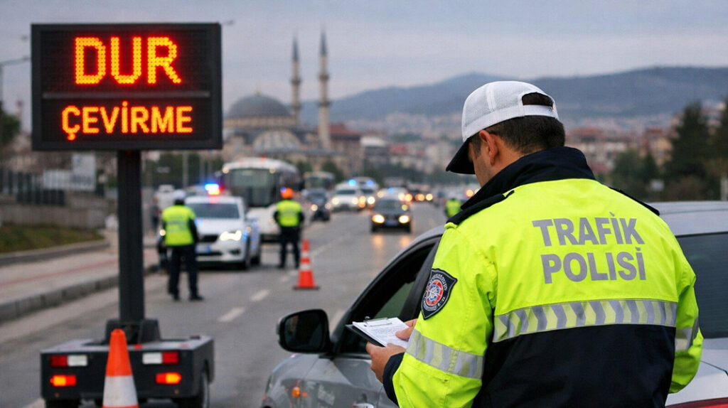 Kütahya’da trafik denetimi